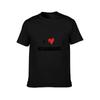 I Love Neighbours TShirt Simple Solid Color Crew Neck Tee