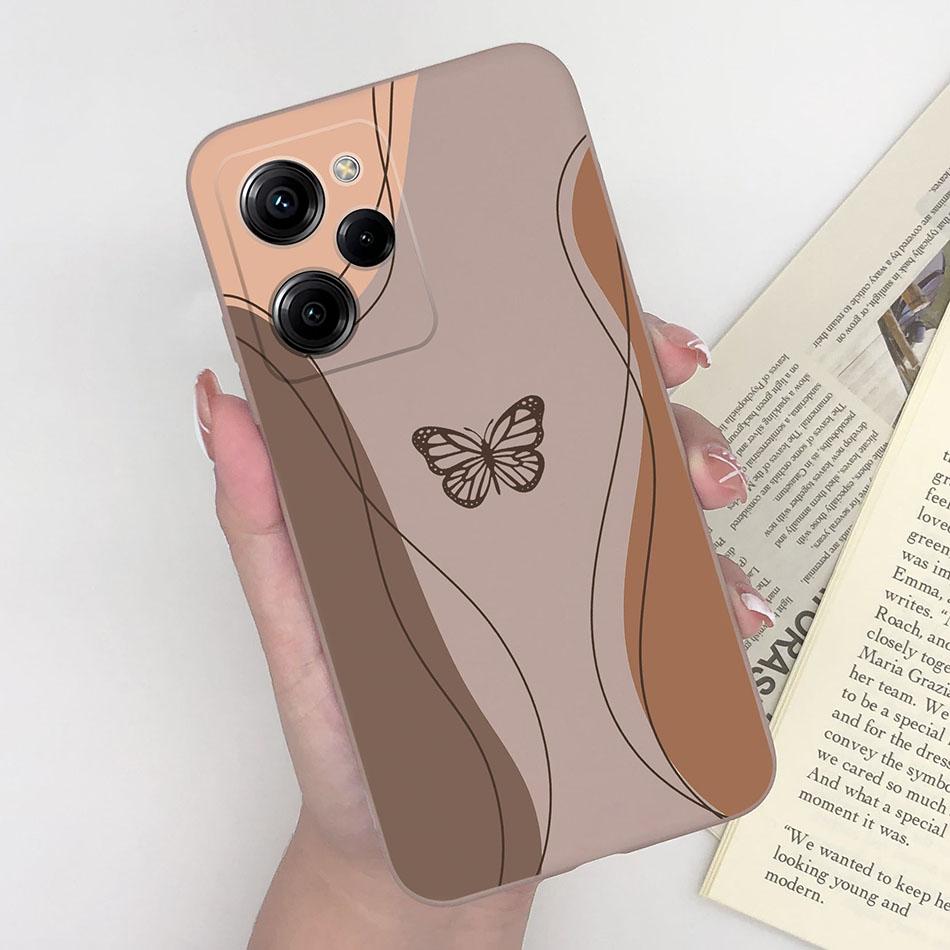Силиконовый чехол для Xiaomi Poco X5 Pro Медведь-пилот Задняя крышка для POCOX5 X5Pro 5G Poco X 5 Pro Мягкие матовые защитные чехлы для телефона
