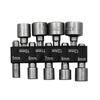 5mm-13mm Hex Sockets Sleeve Nozzles Nut Driver Set 9/18pcs Screwdriver Bits Tools Socket Wrenches for Home Repair