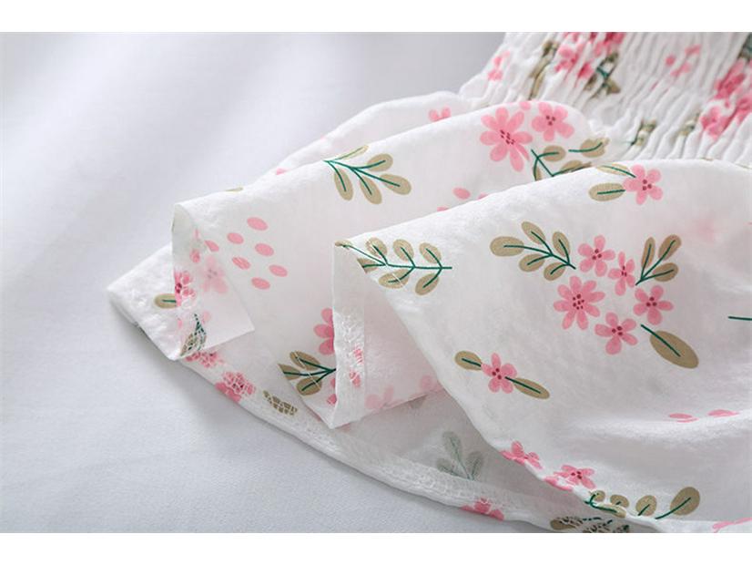 Женская рубашка с цветочным принтом и рюшами - Новый летний стиль Douyin, Приталенная, Милая и Модная