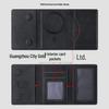 Кожаный держатель для карт MagSafe для iPhone 15: Магнитный задний стикер-кошелек с кармашком для карты