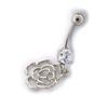 Les Trésors De Lily [K0267] - Body Piercing 'Rosa Romantica' White