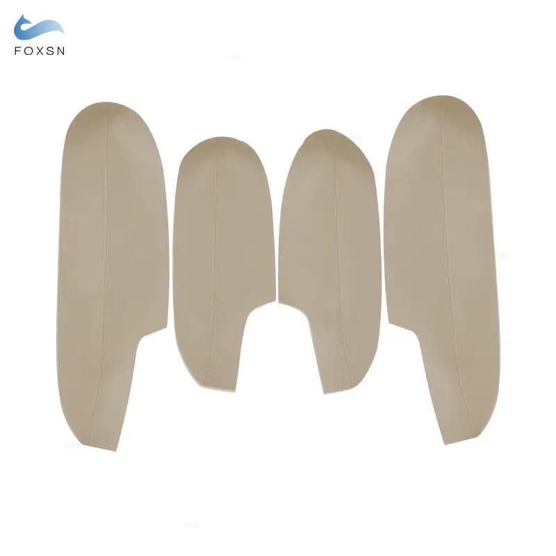 4pcs Soft Leather Armrest Cover For Hyundai Veracruz Car Interior Door Armrest Panel Skin Cover Stickers Trim Accessories