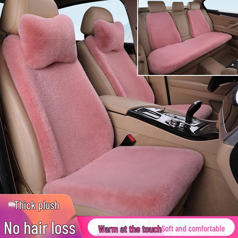 Плюшевая зимняя подушка на сиденье автомобиля для Volkswagen Jetta, Bora, Lavida, Sagitar, Santana, Passat