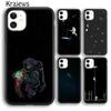 Krajews Astronaut Stars Constellation Phone Case Cover For iPhone 14 5 SE 6s 7 8 Plus XR XS 11 12 13 Pro Max Galaxy S21 S22 Plus