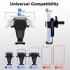 Universal Gravity Auto Phone Holder Car Air Vent Clip Mount Mobile Phone Holder CellPhone Stand Support For iPhone 14 For Xiaomi