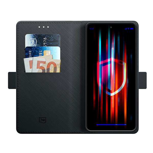 Etui 3Mk Wallet Case Do Redmi Note 13 4G, Czarne