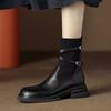 Модные туфли на плоской подошве женские ботинки челси по щиколотку дизайнерская платформа удобная прогулочная обувь новинка 2024 зимняя брендовая модная повседневная обувь Zapatillas Mujer