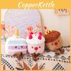 Плюшевая игрушка Jellycat Party Cake, набитая PP-хлопком, коллекционная, для свадебного декора