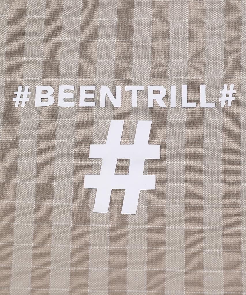 Beentrill Essential Легкая летняя ветровка в клетку из тканого материала (бежевый)