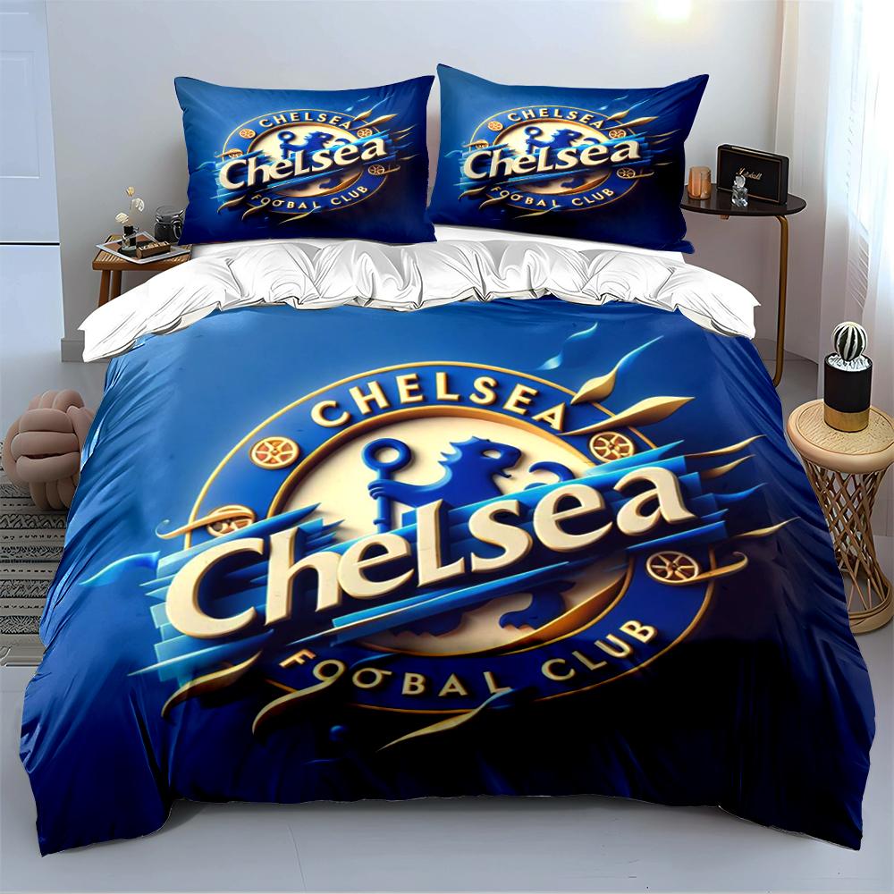 Chelsea Football Club Bedding Set Bedding set (1 duvet cover, 2 pillowcases, duvet not included)