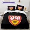 VfB Stuttgart Pattern Bedding Quilt Set  Home Decoration  Gift (1 * duvet cover + 2 * pillowcase  without core)