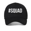 SQUAD печать Хип-хоп Кепки Унисекс Повседневные Бейсболки Спортивные сетчатые Snapback Кепка для гольфа Летние дышащие Регулируемые Кепки Gorras