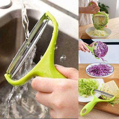 (Бризанд) Многофункциональная портативная картофелечистка из нержавеющей стали, капусточистка, терка, нож