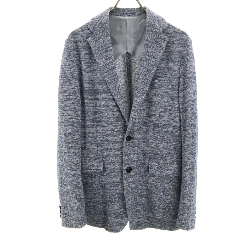 Casely Hayford Made In Japan Pile Ground Tailored Jacket 36 Navy Ancon Men's Used
