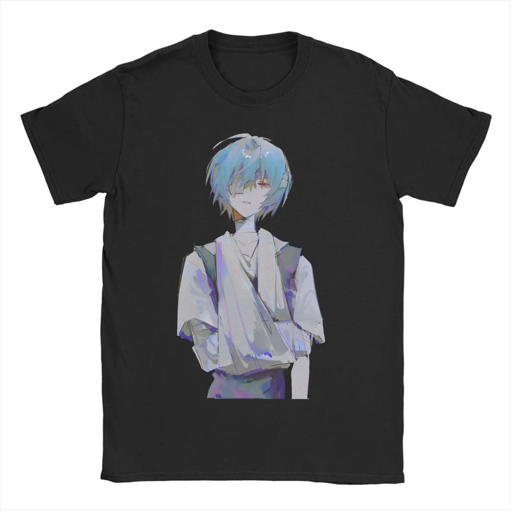 Unisex Unisexs Tshirts Seele Symbol Nge Neon Genesis Eva Pure Cotton Tees Short Sleeve T Shirt Crewneck Clothes 4xl 5xl 6xl