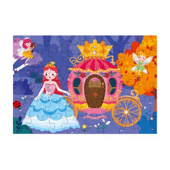 24/48/60Pcs/Set Cartoon Jigsaw Puzzle Toy Animal Vehicle Dinosaur Preschool Leaning Puzzle Game Toddlers Boys Girls Educational Floor Puzzle Toy