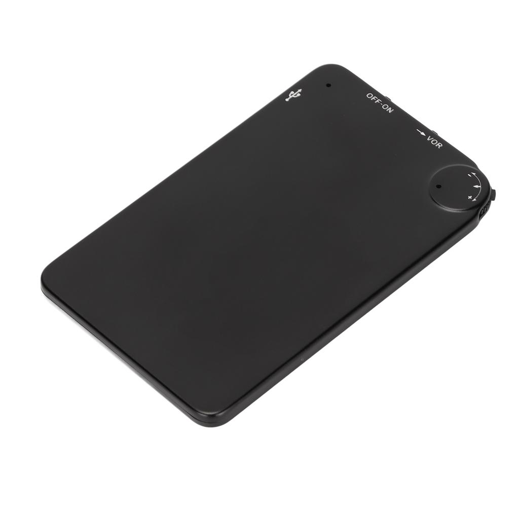 Диктофон с голосовой активацией Портативный Регулируемый Шумоподавляющий Устройство для записи звука для встреч и учебы Нейтральный