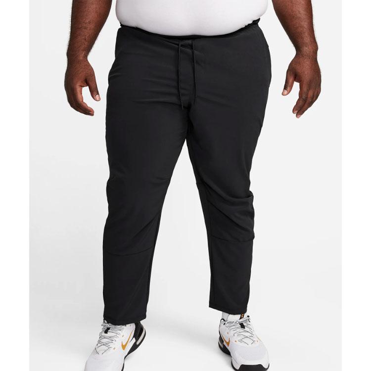 Nike Универсальные брюки мужские с зауженным кроем Dri-FIT Unlimited Черные FB7546-010