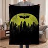 Batman Soft Warm Flannel Blankets Comfortable Blanket for Home Decoration Gifting