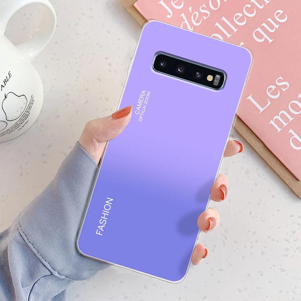 Для Samsung Galaxy S10 5G Чехол S10 Plus Чехол Прозрачные Мягкие Силиконовые Чехлы Для Телефона Fundas Для Samsung S10 Lite S10E S 10 Чехол Coque