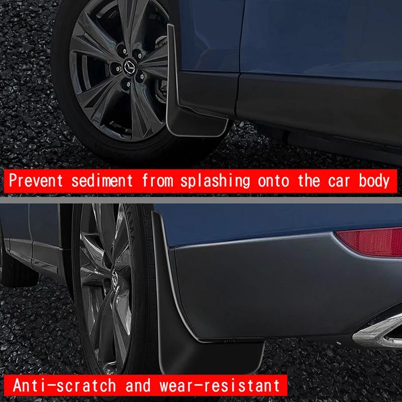 Mudguards Fender Mud Flap Guards Splash Fenders Mudflaps Modification Parts for Mazda CX-60 CX60 CX 60 2022 2023 2024