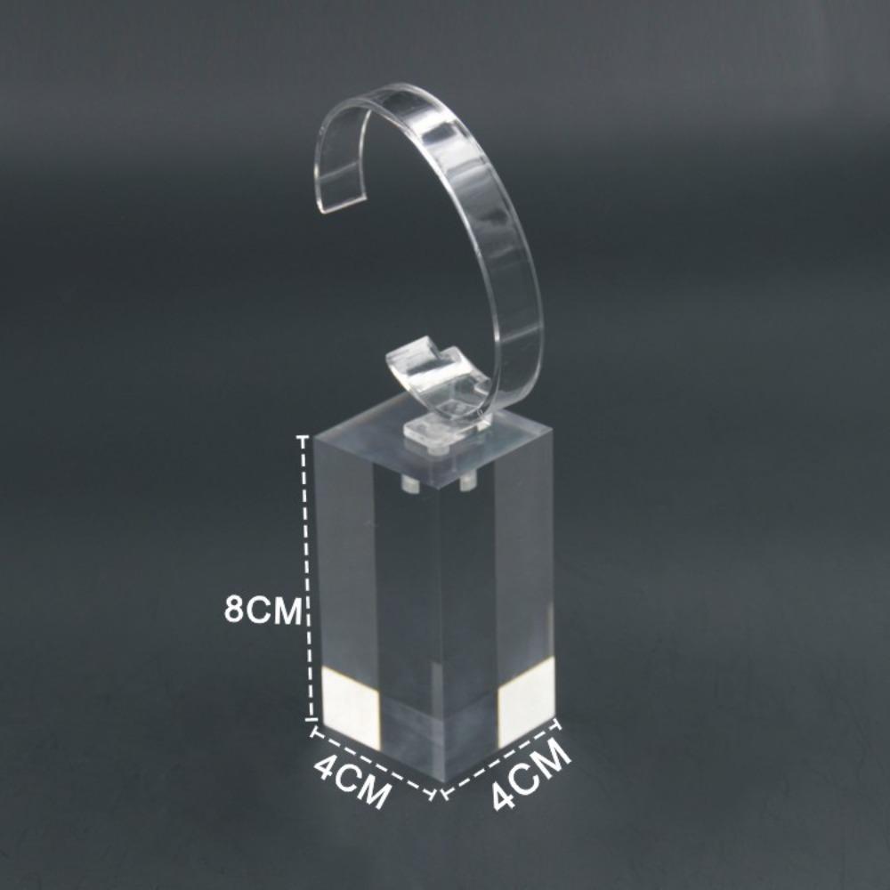 4/6/8cm Acrylic Watch Stand Lightweight Jewelry Showcase Tool Fashion Watch Display Holder