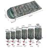 Qinghongling Camping Envelope Camouflage Sleeping Bag