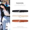 Pin Buckle Belt Women'S Simple Smooth Suit Jeans Decoration High-End Wind Belt Women