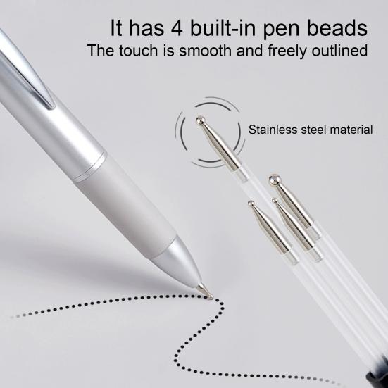 Nail Art Dotting Pen Professional Manicure Pen Kit with Stainless Steel Tips Nail Painting Tools for DIY Nail Art