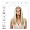 HAIRCUBE 13x4 HD парики из 100% человеческих волос Remy, длинные прямые серые блондинки, предварительно выщипанные парики из натуральных волос, натуральные человеческие волосы, ежедневно для женщин, афро