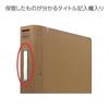 KOKUYO File Cloth with Metal 30 Holds 200 Sheets Binder, Paste, A4, Vertical, Border, Holes, Ha-123Z