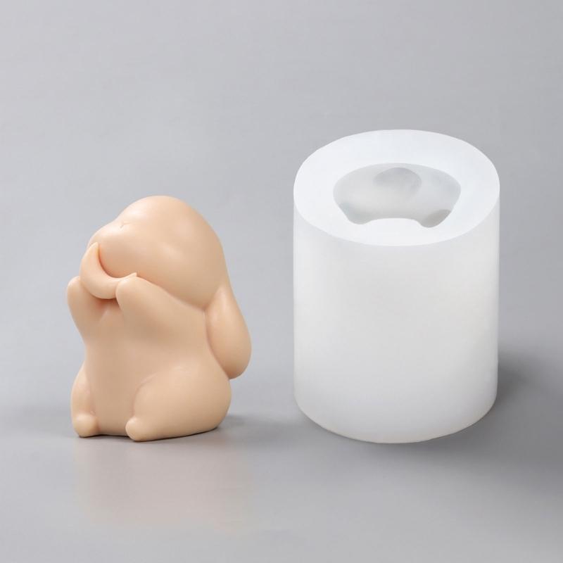 Форма для выпечки свечей Милые литьевые формы DIY 3D силиконовая форма Силиконовые формы для поделок из силикона для изготовления свечей