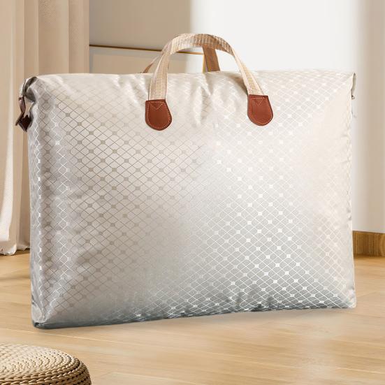 Сумка для хранения в гардеробе Складная застежка-молния с ручкой Корзина для хранения одежды Органайзер для шкафа Пакет для переезда Пододеяльник Простыни