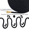 Garden Water Hose Expandable Double Metal Connector High Pressure Pvc Reel Magic Water Pipes for Garden Farm Irrigation Car Wash