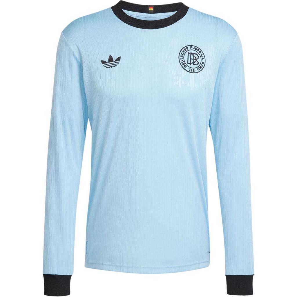 adidas Оригиналы ANNIVERSARY SS25 Футбольная майка мужская Ярко-синий/Черный JY0236-