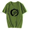 Ohm Tshirt Yoga Zen Meditation Positive Vibe Savasana Namaste Vegan Tee J05  Cool Casual Pride T Shirt Unisex Unisex New Fashion