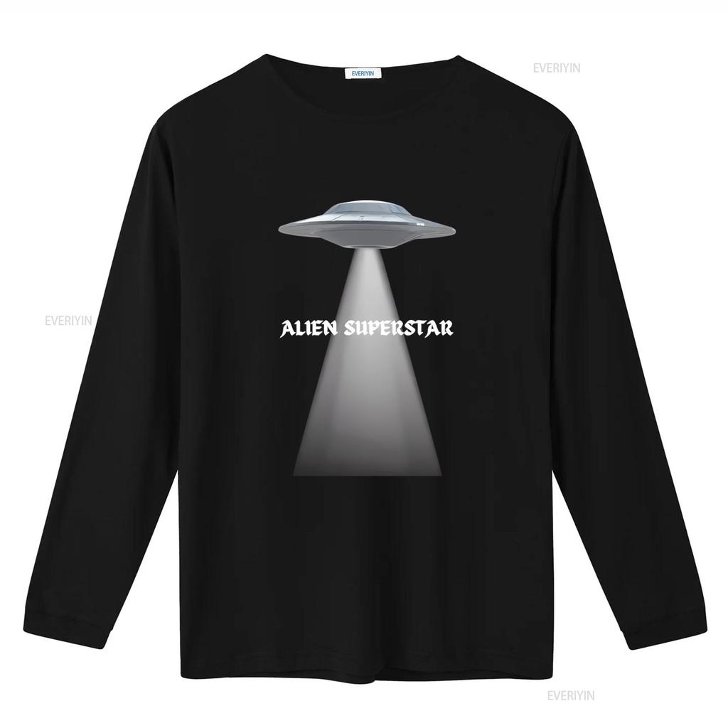 Футболка Alien Superstar 2023 Beyonce Renaissance Tour Мерч НЛО винтажная Стиранная Слегка Универсальная с принтом Стильная мужская
