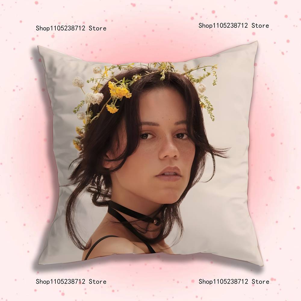 JJENNA OORTEGA Pillow Case Plush Fabric Soft Pillowcase Double Sided Print Sofa Cushion Cover Throw