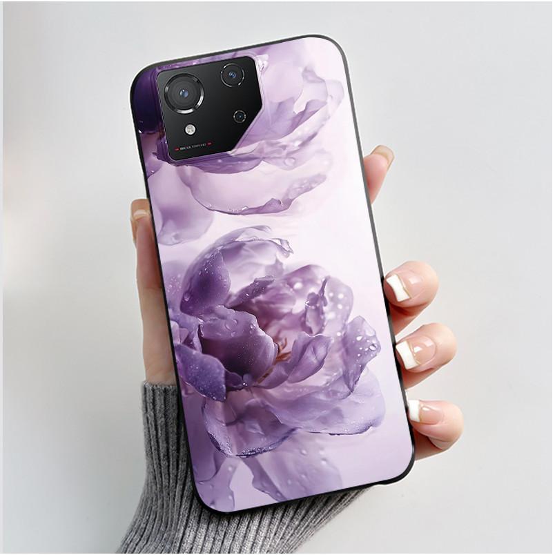 Чехол для Asus ROG Phone 8 Phone8 ROG8 Pro Чехол Роскошный Дракон Милый Крутой Мальчики Девочки Тонкий Черный Матовый Мягкий ТПУ Защитная Задняя Крышка