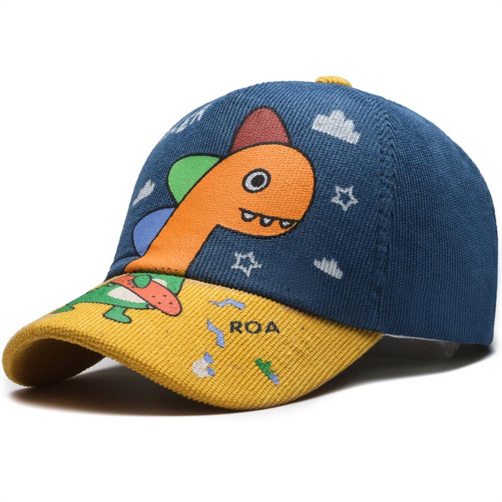 Four Seasons Baseball Cap Color-Blocked Sun Hat Cartoon Visors Cap  Outdoors