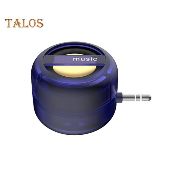 Мини-портативный динамик 3,5 мм AUX аудиоинтерфейс перезаряжаемый Plug-Play универсальный линейный динамик для смартфона с четким басом