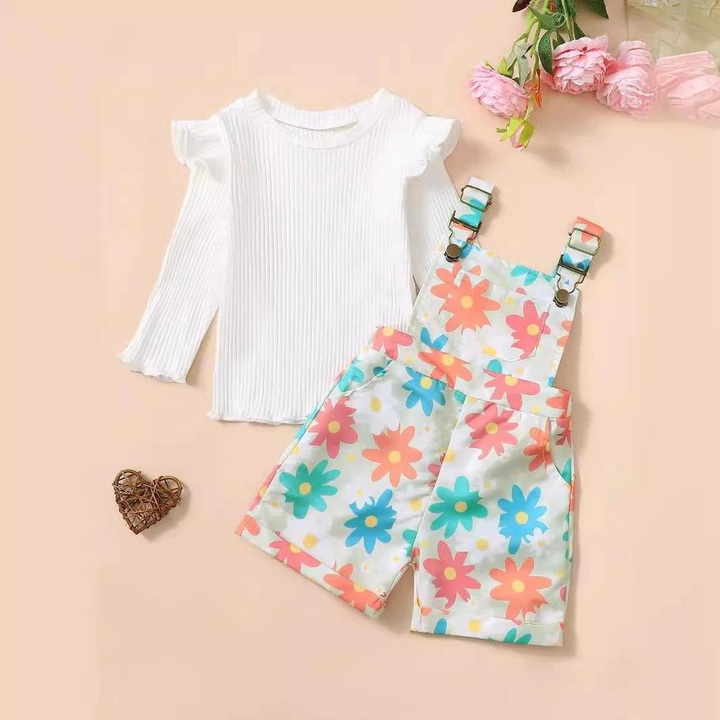 Summer 2-Piece Set: Cute T-Shirt + Pants