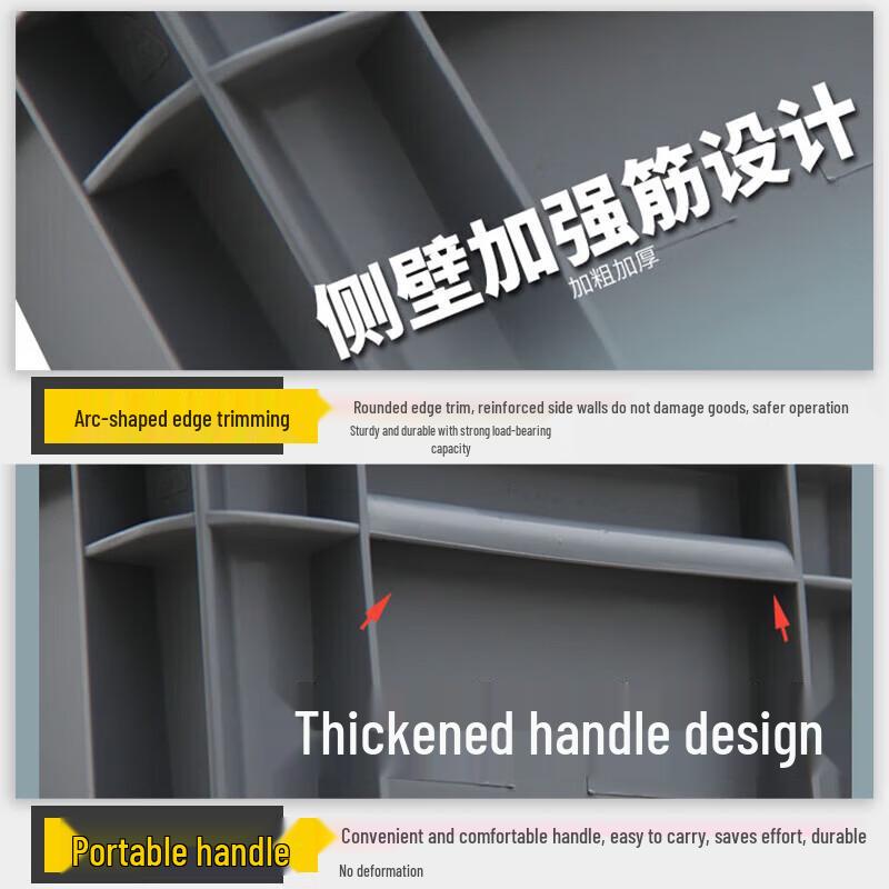 Heavy-Duty Euro Standard Plastic Logistics Storage Box