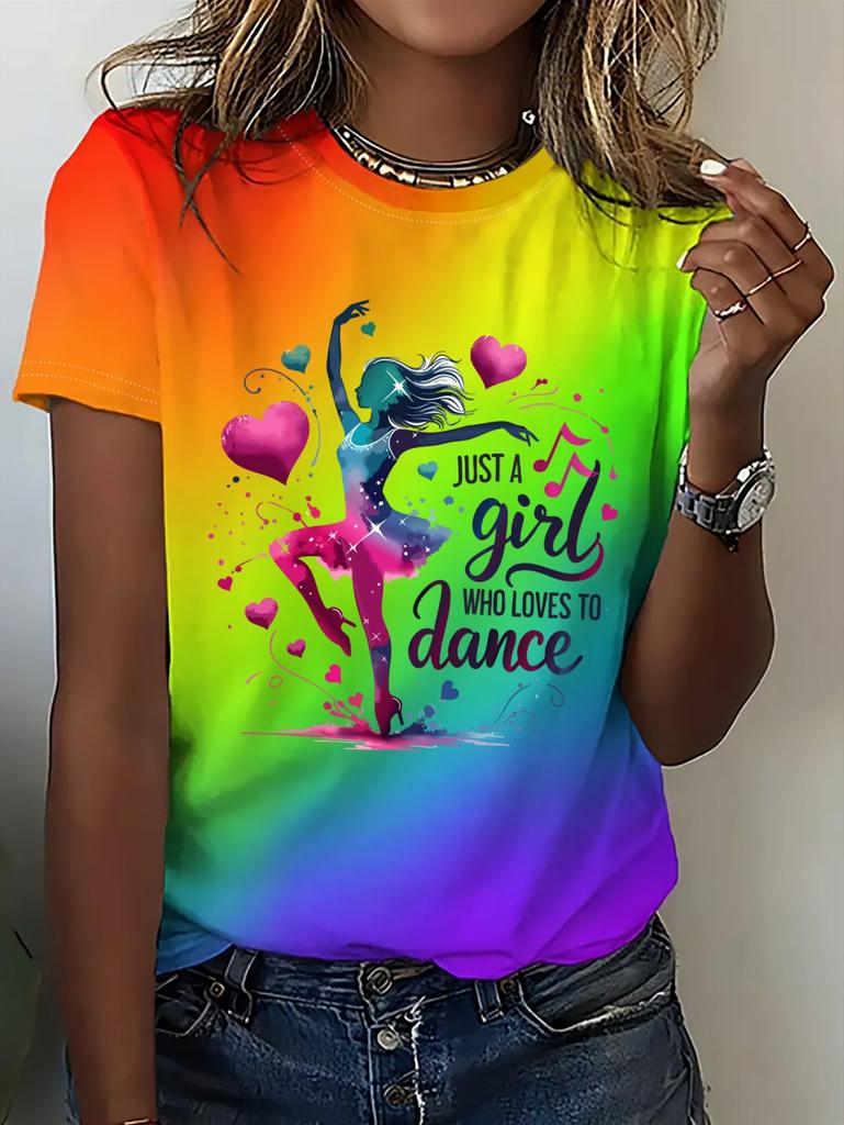 New Fashion Women's T-Shirt Star Graphics T-Shirts Short Sleeve O-Neck Streetwear 3D Print Casual Y2k Oversized Woman Clothing