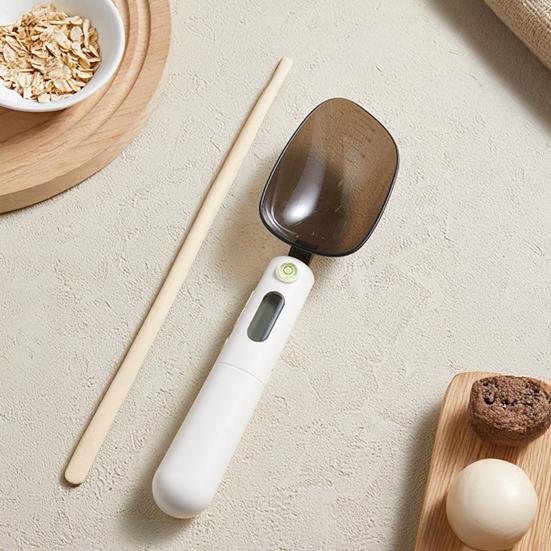 Цифровая мерная ложка Электронные кухонные весы-мерник 500 г / 0,1 г Высокоточные Маленький мерный стакан для взвешивания для приготовления пищи и выпечки с ЖК-дисплеем