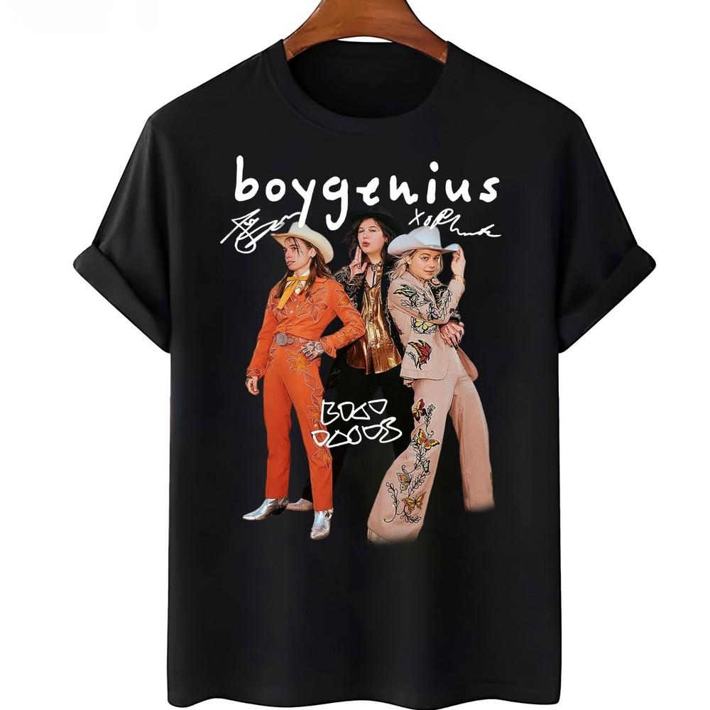 New Popular Boygenius Shirt Gift Funny Black All Size T-Shirt U1578 Unisex T-Shirt
