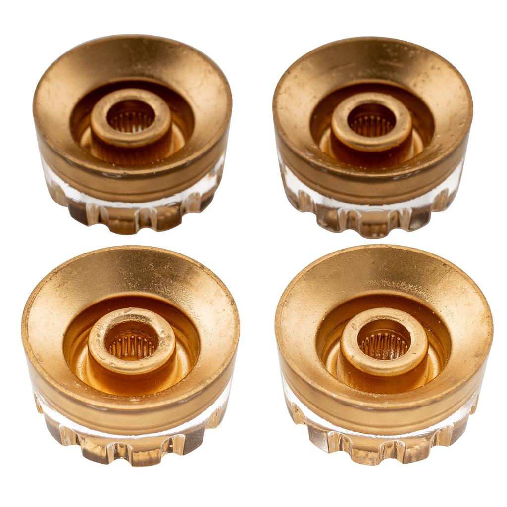 Гитара Musiclily Pro с насечкой, ручка скорости, дюймовый стандарт для США Les Paul LP SG Gibson Electric Gold of Guitar, (Набор 4)