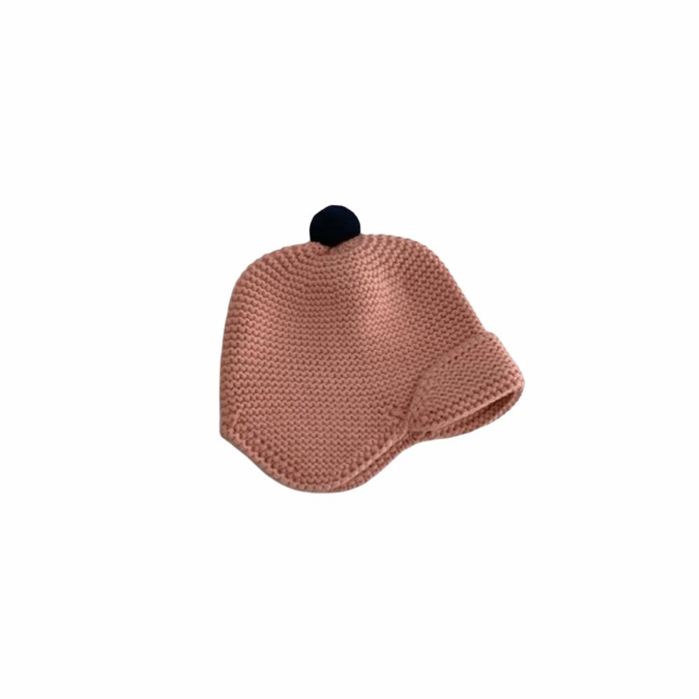 Windproof Winter Baby Earmuffs Warm Ear Protection Cap New Baby Knitted Cap  Boys Girls
