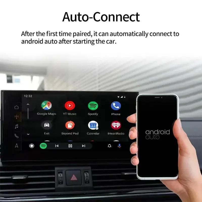 Мини Беспроводной Carplay 2В1 Автомобильный AI Бокс USB/TYPE-C Wifi 5.8G Адаптер Android Auto Смарт Донгл Plug & Play для Toyota VW